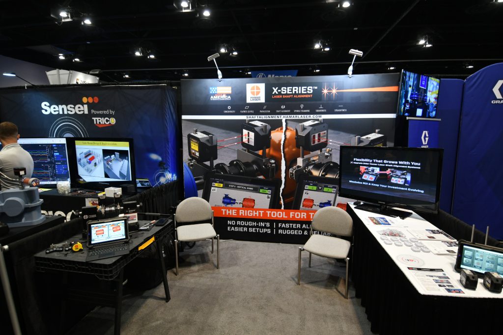 Hamar Laser X-Series booth
