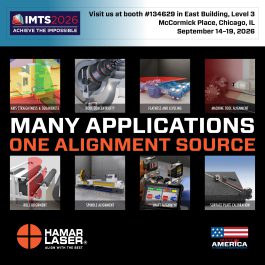 Hamar Laser IMTS 2026 Many Applications One Alignment Source
